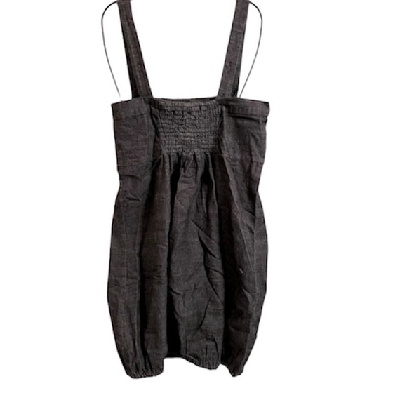 Goodtime Jeans🔹Chambray Dark Denim Strap Mini Dress w/Pockets, Sz S, EUC - Picture 1 of 10